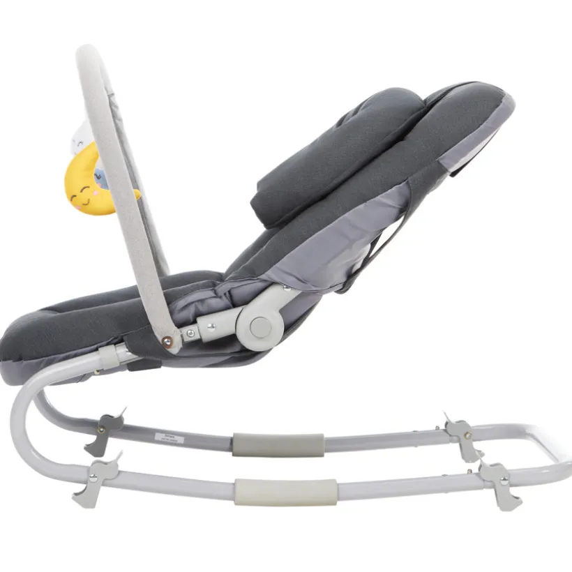 Transat pliable avec arche Comfy gris