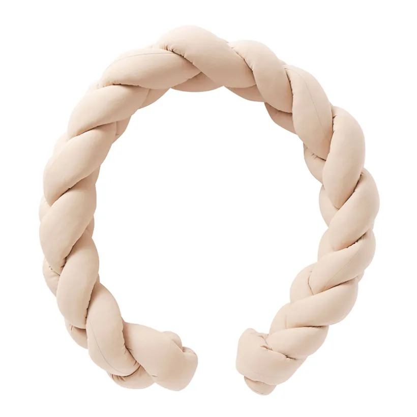 Tresse décorative ouatinée 200 cm biscuit