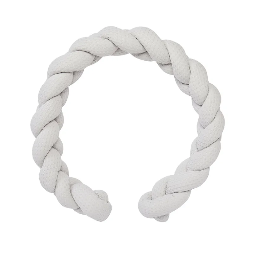 Tresse décorative ouatinée en coton gaufré nuage 200 cm