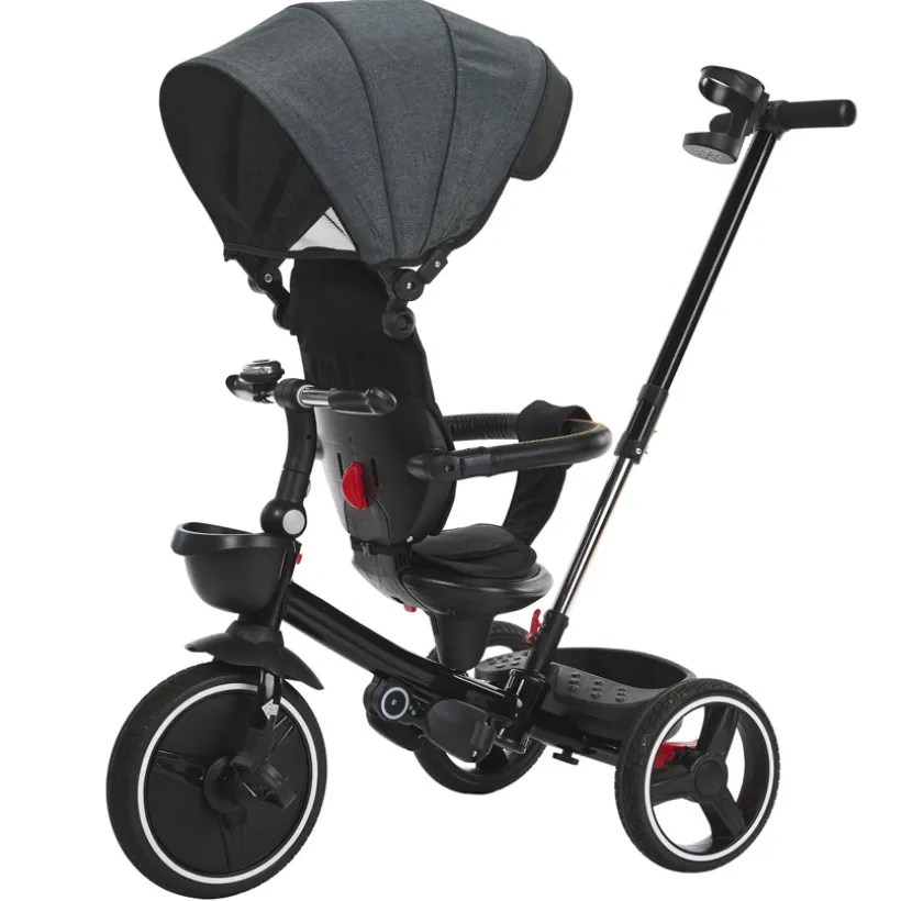 Tricycle évolutif Triky 5 en 1 Gris