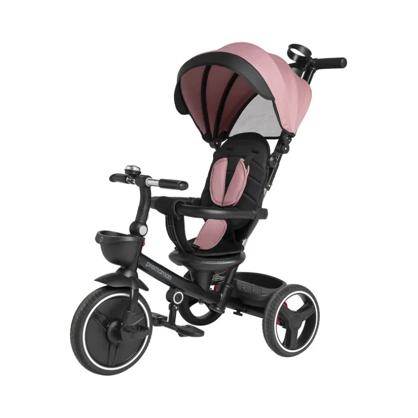 Tricycle évolutif Triky 5 en 1 Rose