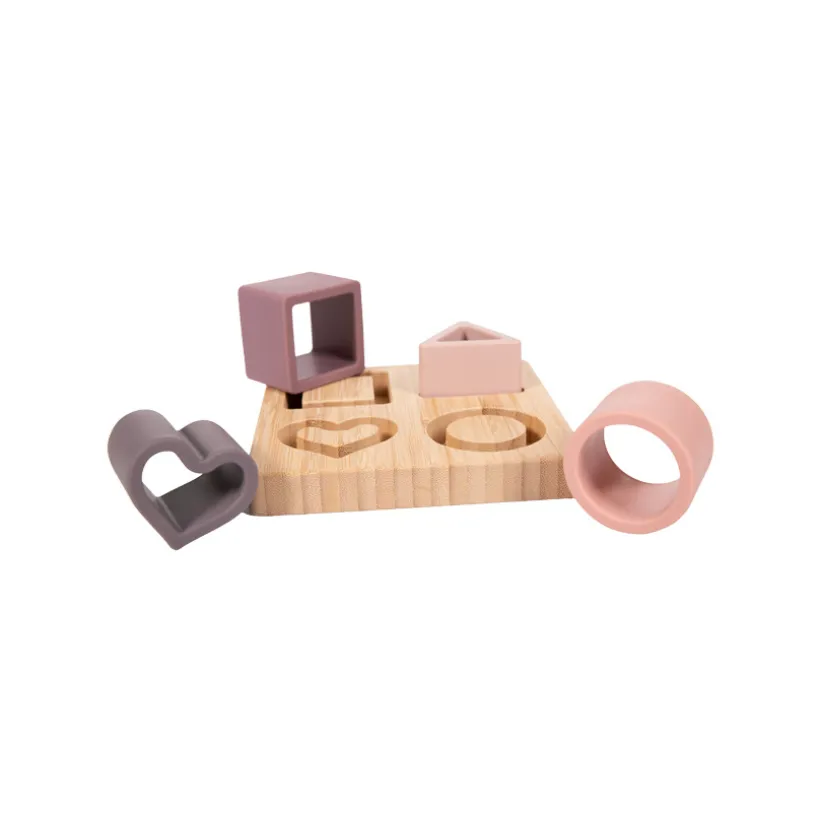 Trieur de formes en bambou Lovely