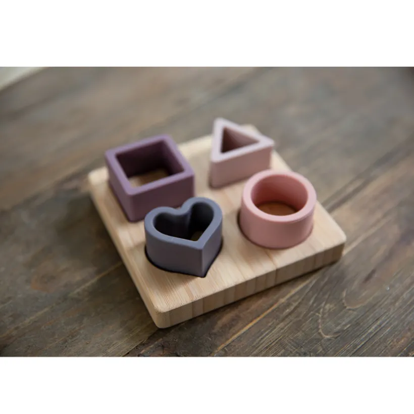 Trieur de formes en bambou Lovely