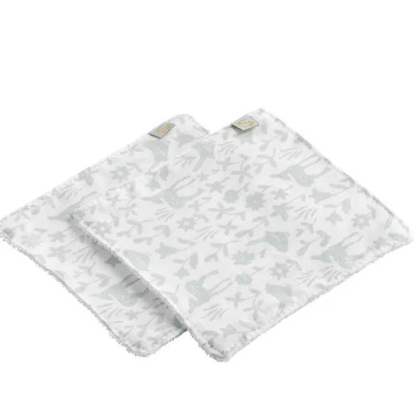 Trousse de toilette + carrés en éponge - Promenons nous