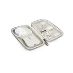 Trousse de toilette complète 6 pièces beige