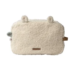 Trousse de toilette en bouclettes Roi des Forêts écru