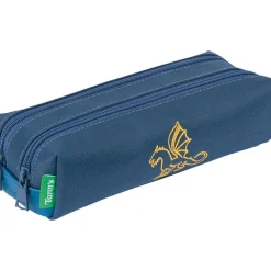 Trousse double les fantaisies de Merlin - bleu