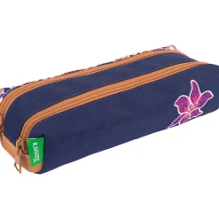 Trousse double "Les fantaisie Maina" - Violet