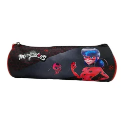 Trousse ronde double face LadyBug Miraculous/imprimé