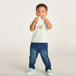 T-shirt manches courtes avec print ludique pour bébé garçon