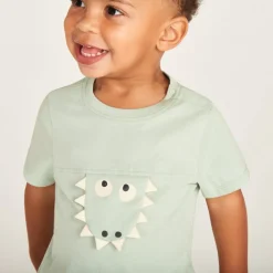T-shirt manches courtes avec print ludique pour bébé garçon