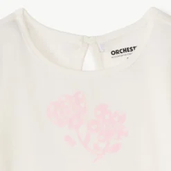 T-shirt manches courtes avec print fantaisie pour bébé fille