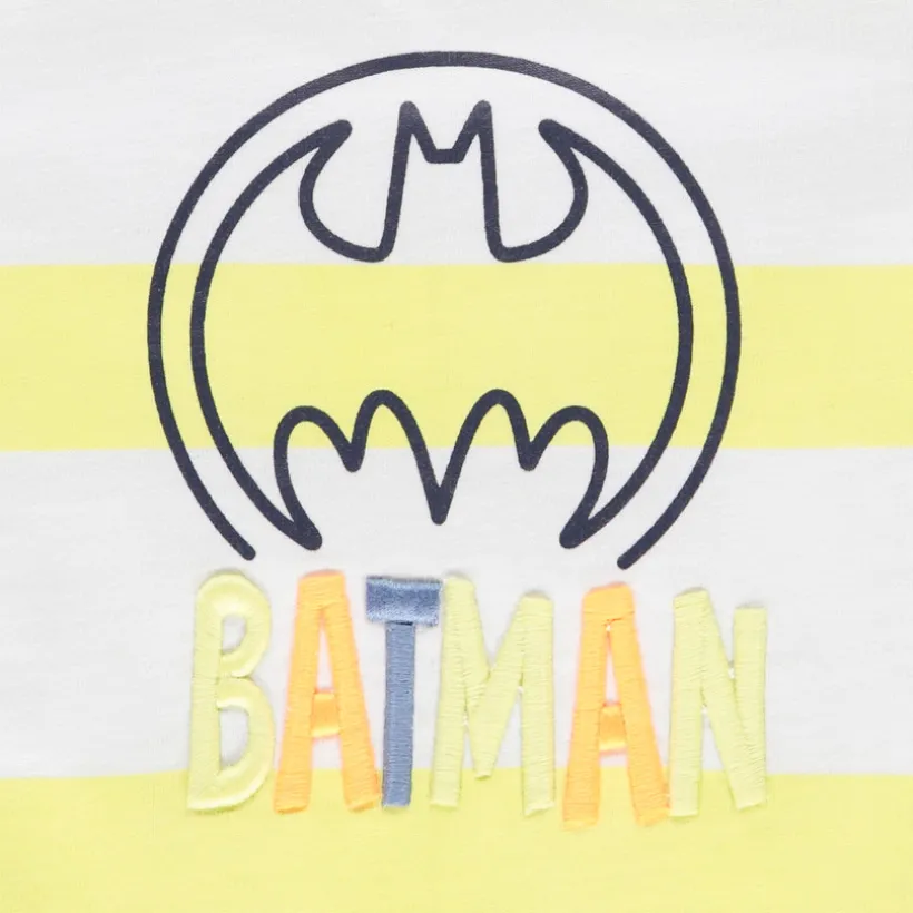 T-shirt manches courtes Batman Warner à broderie pour bébé garçon
