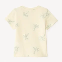 T-shirt manches courtes broderie palmiers pour bébé garçon