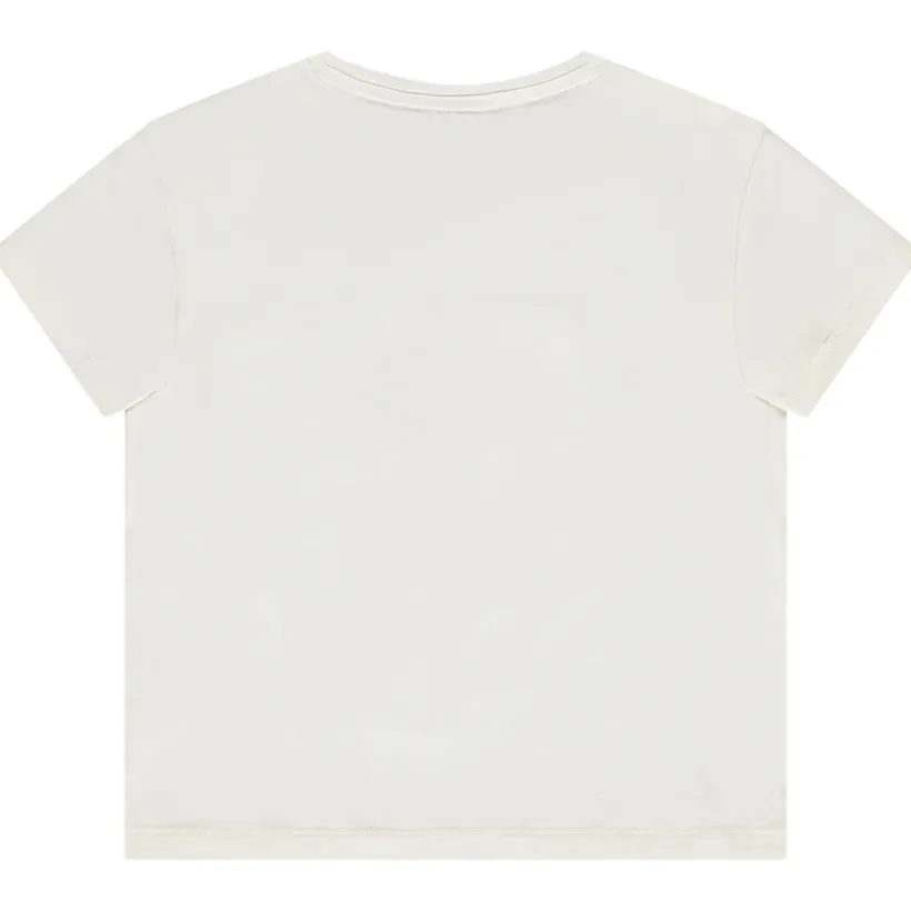T-shirt manches courtes à broderie bouclette pour fille