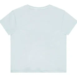 T-shirt manches courtes à broderie bouclette pour fille