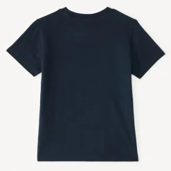 T-shirt manches courtes broderie et print palmiers pour garçon