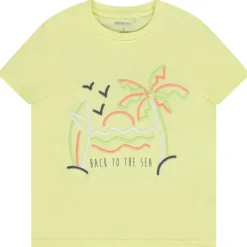 T-shirt manches courtes à broderies 3D pour garçon