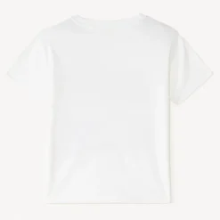 T-shirt manches courtes broderie ludique palmier pour garçon