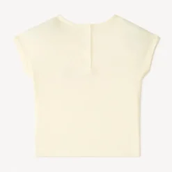 T-shirt manches courtes broderie fruits pour bébé fille