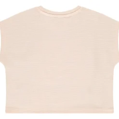 T-shirt manches courtes en forme boîte fantaisie pour fille