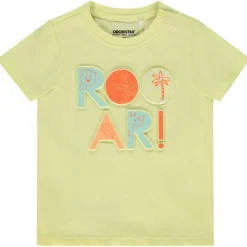 T-shirt manches courtes fantaisie print embossé pour bébé garçon
