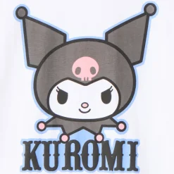 T-shirt manches courtes fantaisie Kuromi pour fille