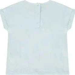 T-shirt manches courtes fantaisie forme boîte pour bébé fille