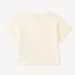 T-shirt manches courtes fille oversize broderie Hello Kitty