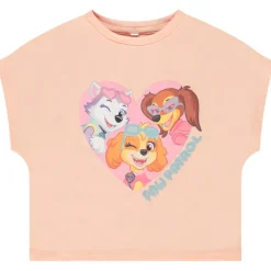 T-shirt manches courtes forme boîte Pat'Patrouille pour fille