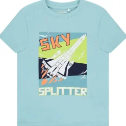 T-shirt manches courtes fusée fantaisie pour garçon