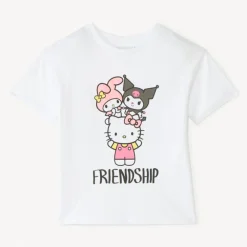 T-shirt manches courtes Hello Kitty pour fille