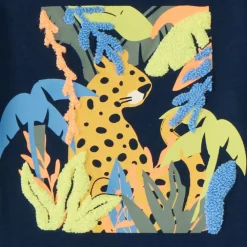 T-shirt manches courtes imprimé léopard pour bébé garçon