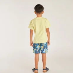 T-shirt manches courtes imprimé noix de coco pour garçon
