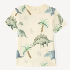 T-shirt manches courtes imprimé dinosaure pour garçon