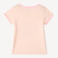 T-shirt manches courtes motifs à sequins fantaisie pour fille