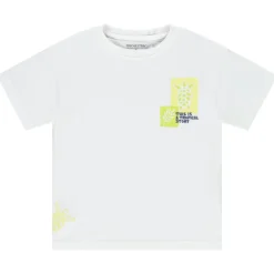 T-shirt manches courtes motifs tortues pour garçon