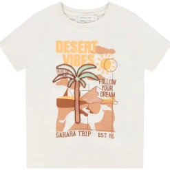 T-shirt manches courtes motif désert pour garçon
