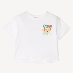 T-shirt manches courtes 1/2 oversize Bilie Boo pour fille