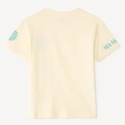 T-shirt manches courtes oversize print et broderie fantaisie pour garçon