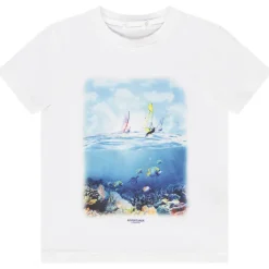 T-shirt manches courtes photoprint océan pour garçon