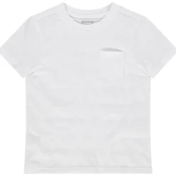 T-shirt manches courtes à poche print palmier