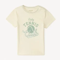 T-shirt manches courtes print tennis pour bébé garçon