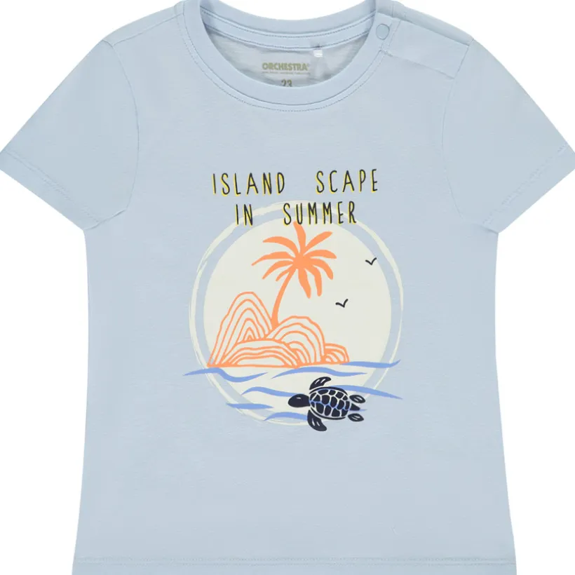 T-shirt manches courtes print fantaisie pour bébé garçon