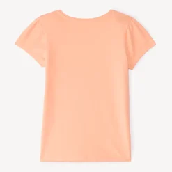 T-shirt manches courtes print fantaisie pailletées pour fille