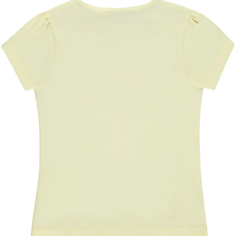 T-shirt manches courtes print fantaisie pour fille