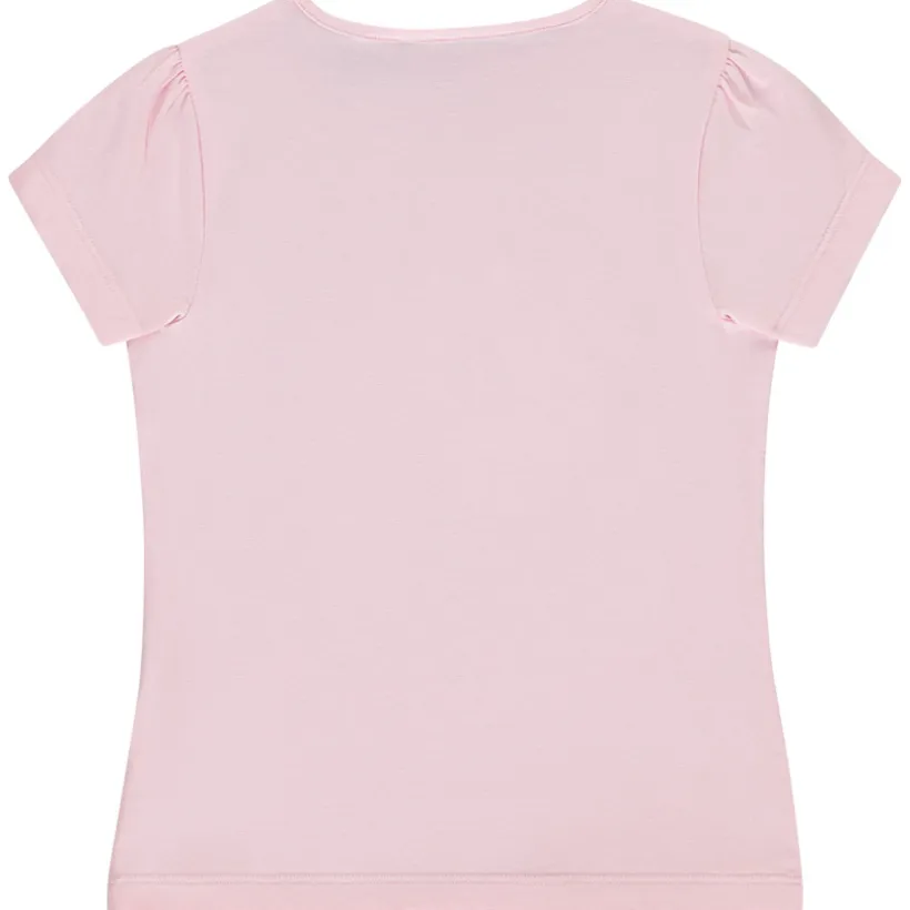 T-shirt manches courtes print fantaisie pour fille