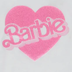 T-shirt manches courtes print pailleté Barbie pour fille