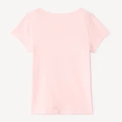 T-shirt manches courtes printé à sequins pour fille
