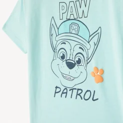 T-shirt manches courtes print Chase de la Pat'Patrouille pour garçon